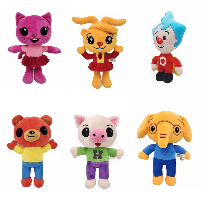 Novo Brinquedo de Pelúcia Palhaço Mágico Plim Plim Presente para Crianças IBWF 9RCB LCA5