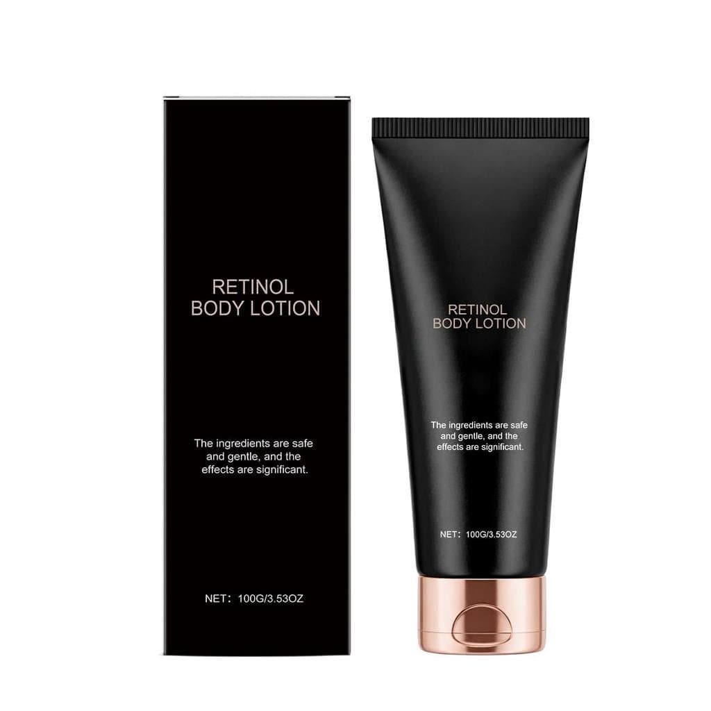 Loção corporal com retinol, loção diária firmadora e hidratante, adequada para pele opaca e seca, loção corporal nutriti