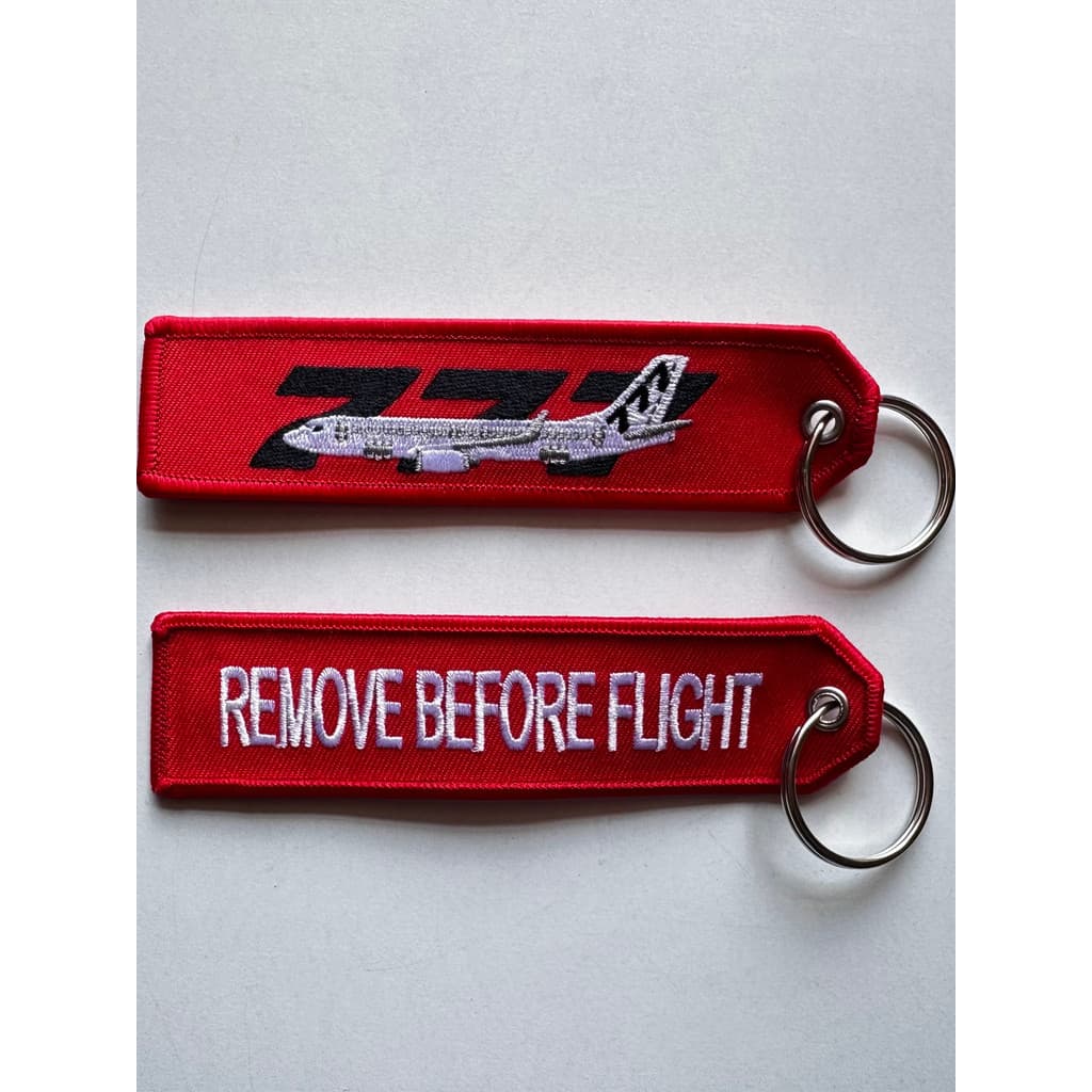 Chaveiro de fita voadora, corrente suspensa, amantes de locomotivas de aviação, moda criativa, requintado, bordado, etiq