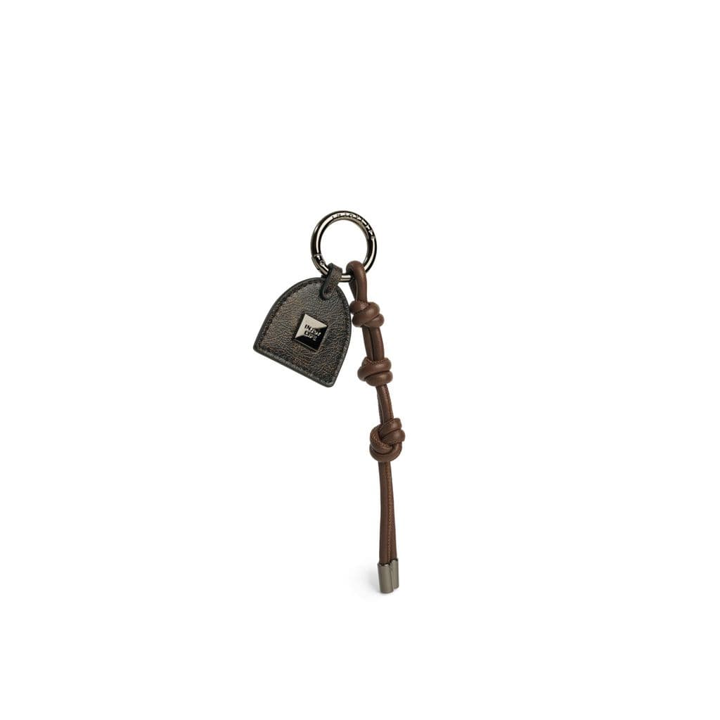 INJOYLIFE Bolsa Pingente Escudo Corda Série Bolsa Pingente de Couro Acessórios de Caminho de Equilíbrio Pingente de Casa