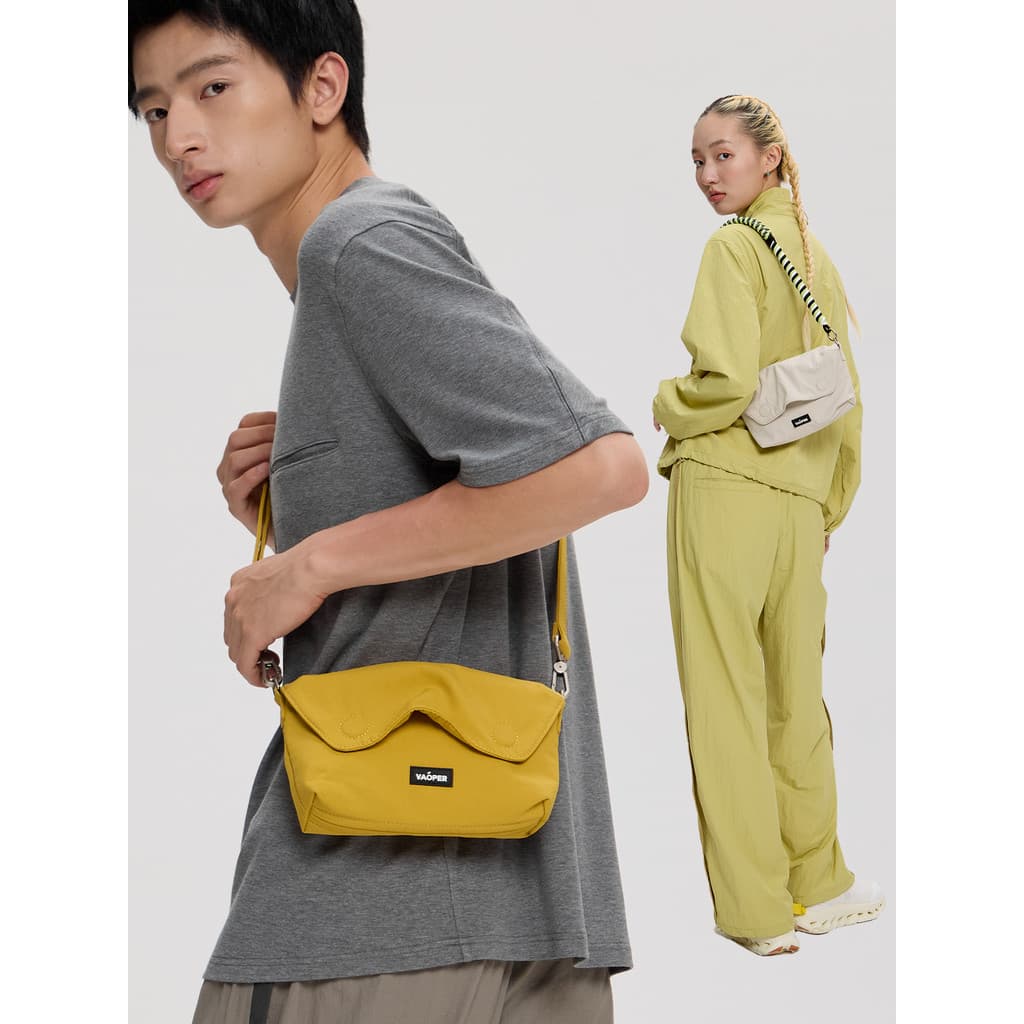 VAOPER marca de alimentação axilas saco feminino bolsa de ombro saco do mensageiro dos homens Mini saco do telefone móve