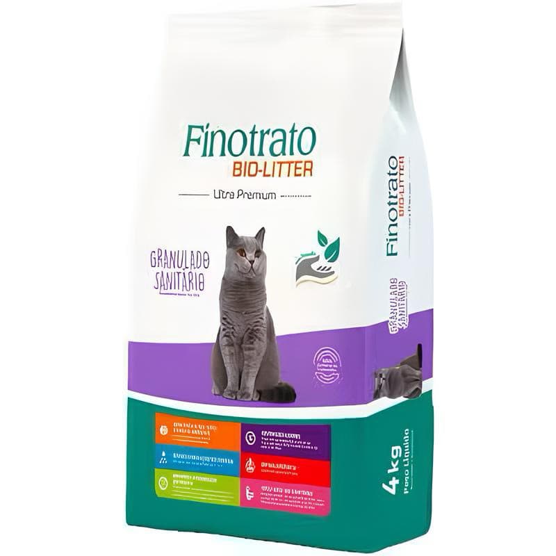 Granulado Sanitário Finotrato Bio-Litter Ultra Premium para Gatos - 2kg