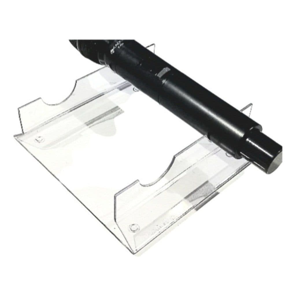 Suporte 2 Microfone Em Acrílico