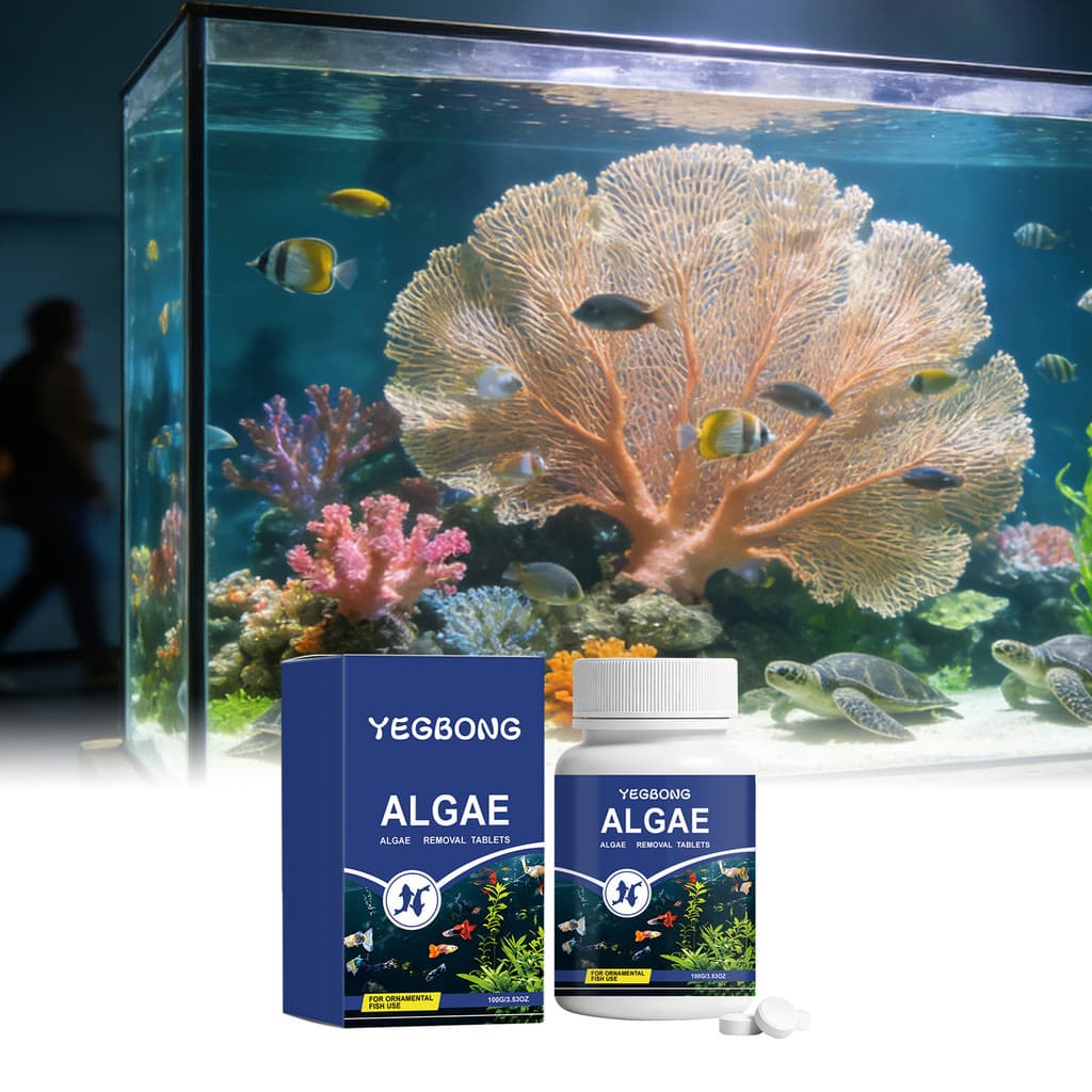 Comprimidos Removedores De Algas Para Peixes De Aquário , Limpeza Suave Tanques De , Remove Musgo E gree