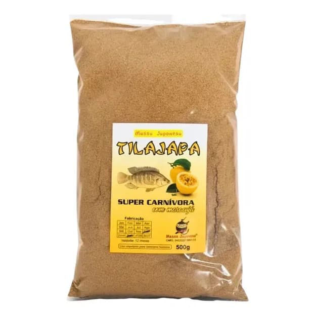 Massa Japonesa Tilápia Tilajapa Pct 500g