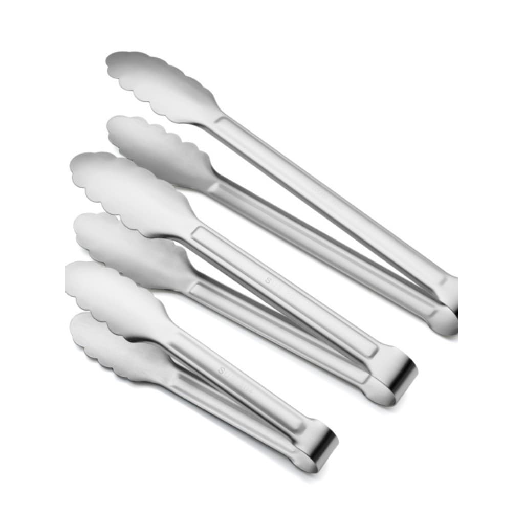 304 aço inoxidável flor de ameixa pinças bife frito Buffet churrasco pinças pão churrasco pinças cozinha alimentos cozim