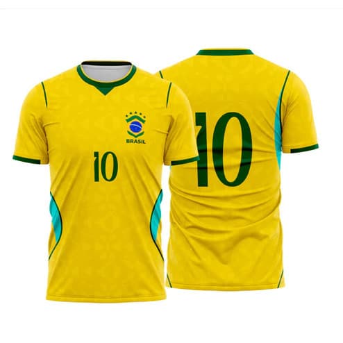 Camisa 26/27 Camisa Masculina Amarela Brasil Principal Copa 2026