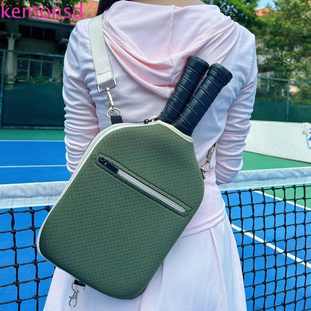 Bolsa Crossbody KENTONSD Pickleball , Capa Impermeável Para Remo De Grande Capacidade , Alça Ajustável