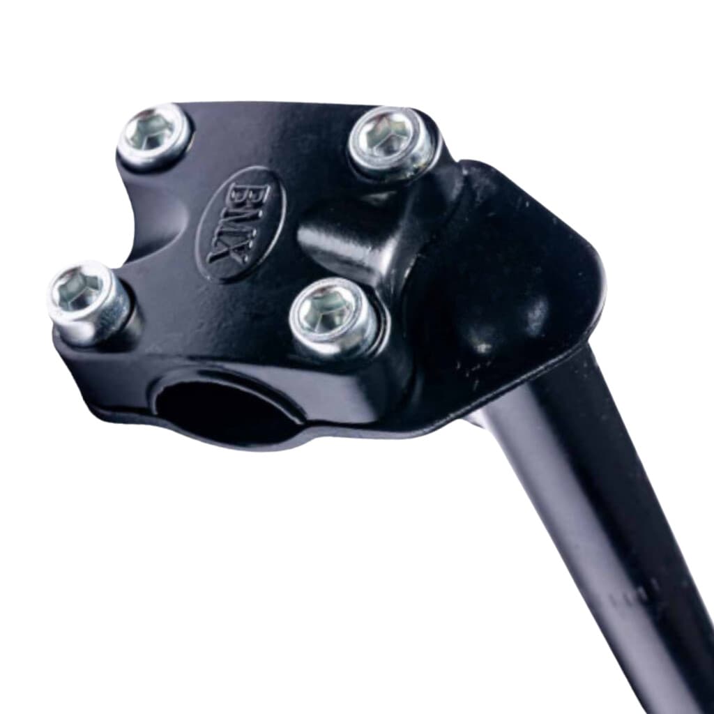 Mesa Suporte Guidão Cross 21.1 Alumínio 4 Parafusos Preto BMX GTU TNT