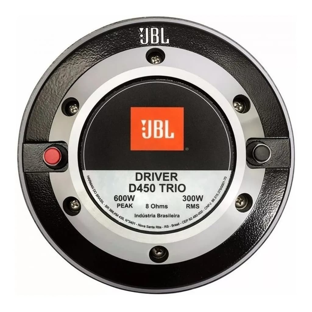 Driver Jbl Selenium D450 Trio 300w Rms Som Automotivo