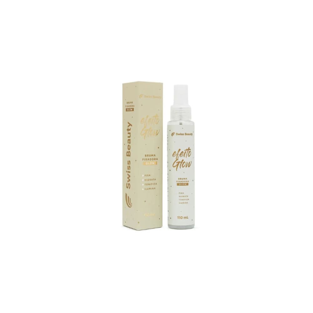Fixador de Maquiagem Efeito Glow Bruma Fixa Hidrata Ilumina