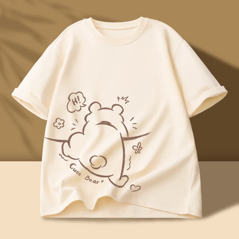 [Camiseta Premium Algodão Puro]LA Plus Size Unissex-Oversized Confortável Estilo Casual Camiseta Tecido Respirável#17264