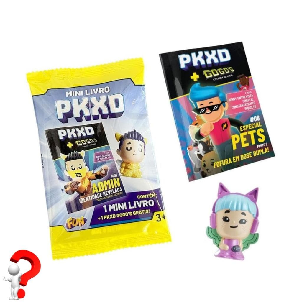 PKXD MINI LIVROS E GOGOS SURPRESA - FUN F0132-6
