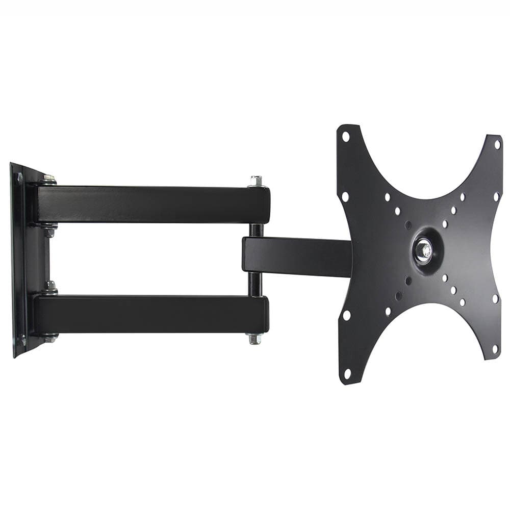 Suporte De Tv Tri Articulado 28 A 43 Pol Com Engate Rápido Ultra Longo & Suporte Receptor Conversor Digital - SPT08ADVD