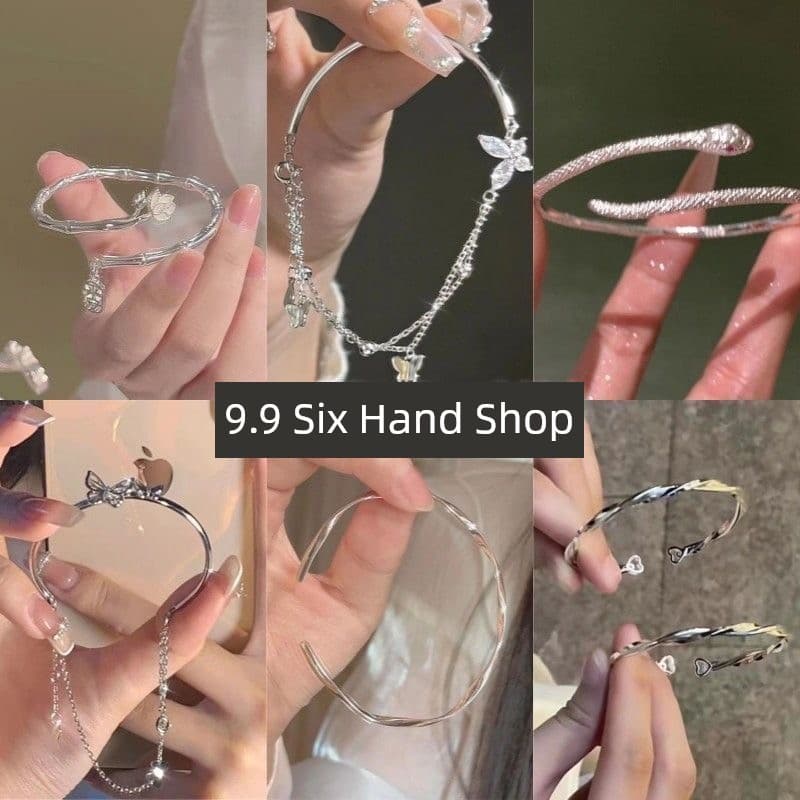pulseira pulseira feminina Pulseira Mori de alto valor feminina meia pulseira meia corrente antiga fada em forma de cobr