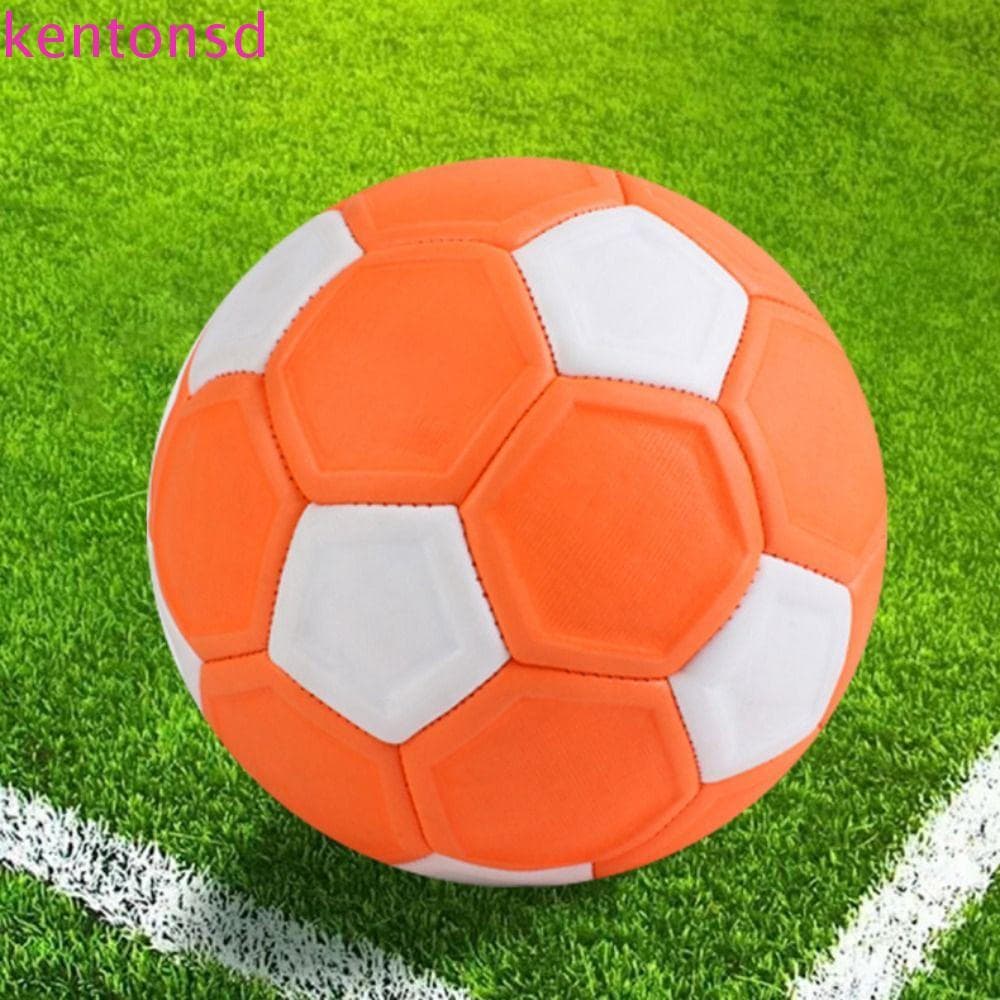 Bola De Futebol Curva KENTONSD , Linhas Curvas Tamanho 3/4/5 Juvenil , Laranja Trainin Match Football