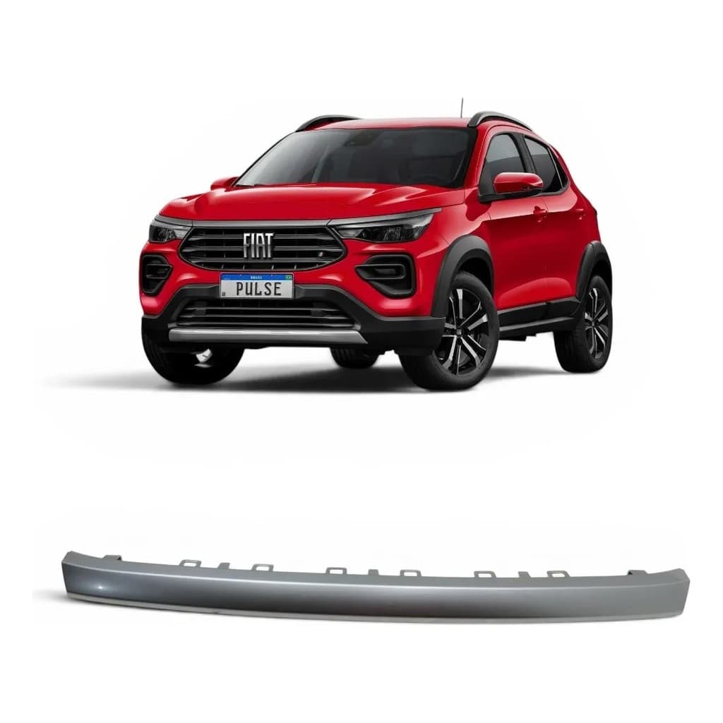 Moldura Sup Cromada Grade Do Radiador Fiat Pulse 2022 À 2024