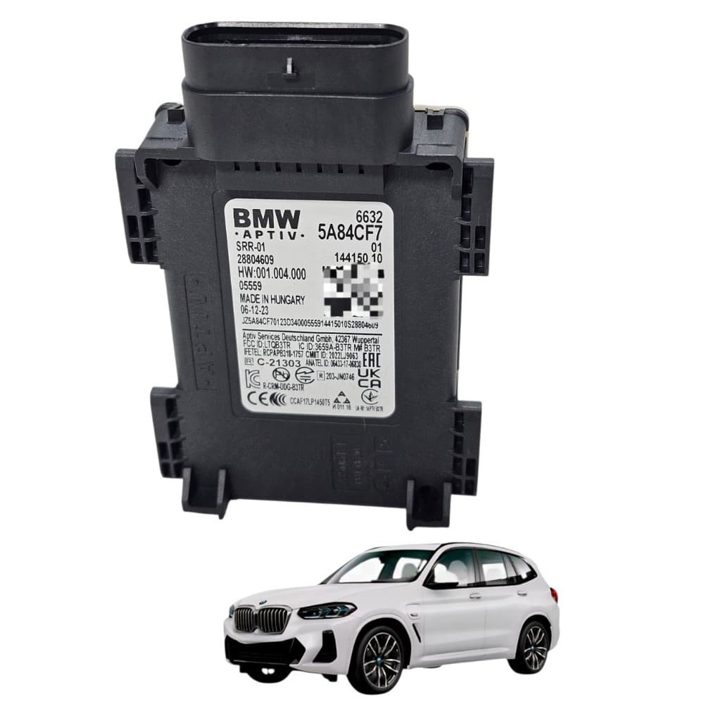 Sensor ponto cego traseiro bmw x3 2.0 hibrido 2022 até 2024