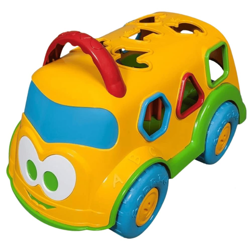 Ônibus Escolar Pedagógico Topi c/ Formas Geométricas - Cores Sortidas - Cardoso