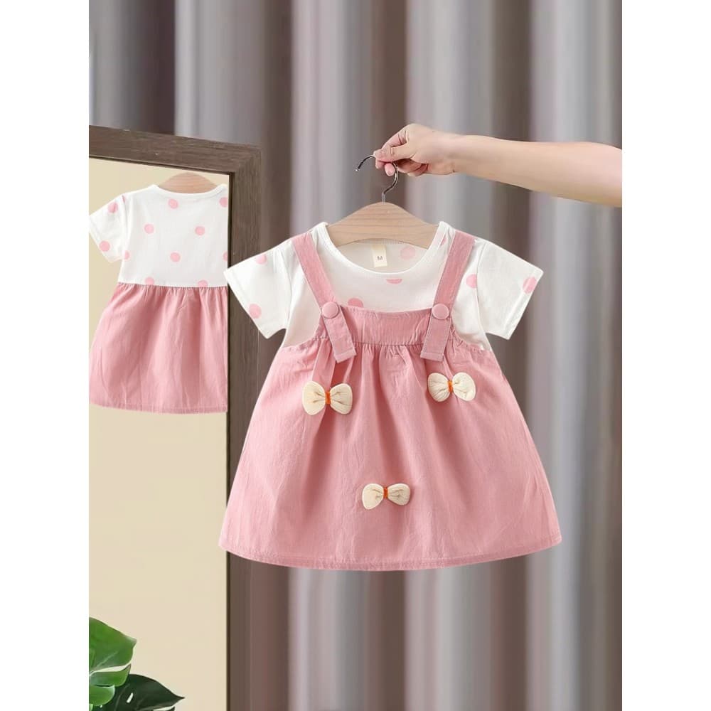 Meninas vestido meninas vestido 1-3 anos de idade vestido de bebê verão roupas infantis puro algodão verão crianças pequ