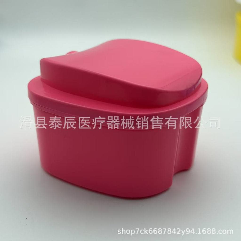 Estojo para Dentadura Completa, Caixa de Armazenamento de Dentadura Plástica, Estojo para Dentadura Completa Personalizá