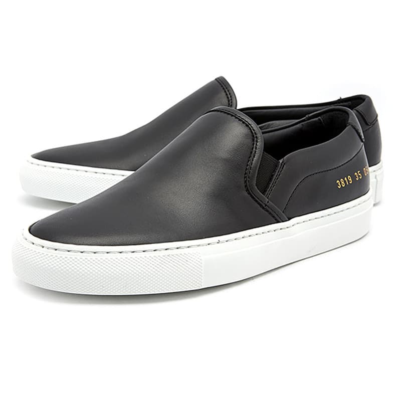 Mocassins comuns masculinos de couro genuíno britânico deslizamento em sapatos masculinos de cano baixo Casual respiráve