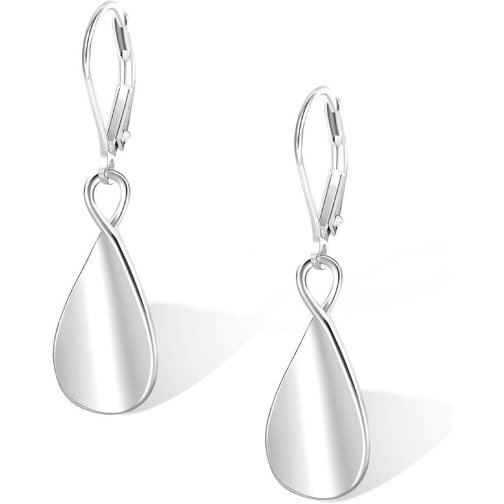 Brincos Pendentes em Forma de Gota para Mulheres, Brincos Pendentes com Fecho Leverback, Joias Hipoalergênicas, Brincos