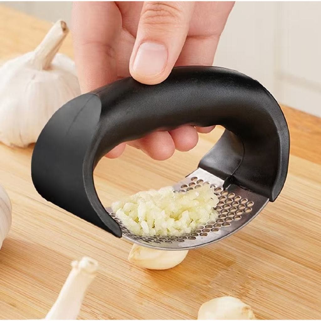 OFERTA Amassador Espremedor Triturador De Alho Manual Cozinha Inox