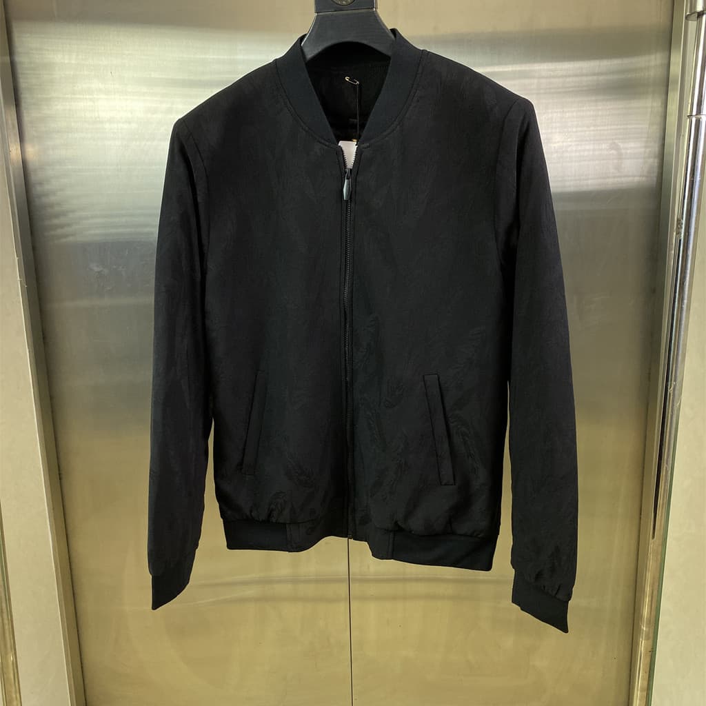 Contador 50 tamanho mais veludo 65% algodão estilo Casual masculino gola jaqueta High-End preto à prova de vento jaqueta