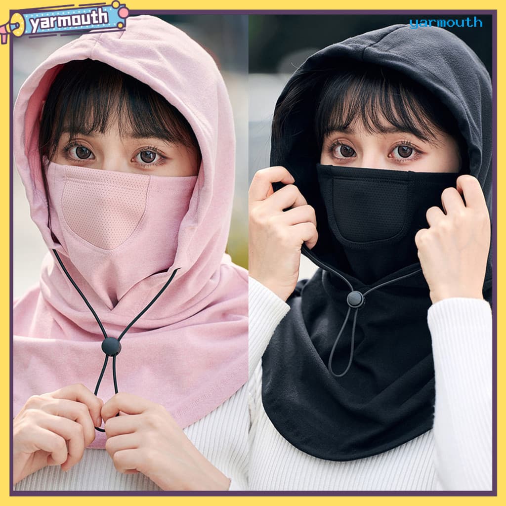 [YA] Balaclava Unissex De Inverno Chapéu Grosso Quente À Prova De Vento Para Ciclismo Boa Respirabilidade Escudo Facial