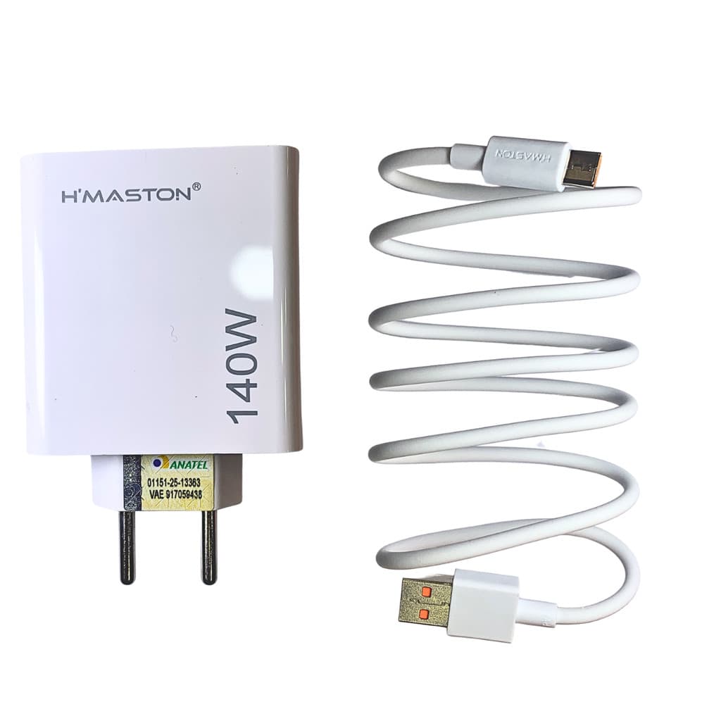 CARREGADOR TURBO H'MASTON Y74-3 140W 3 PORTAS