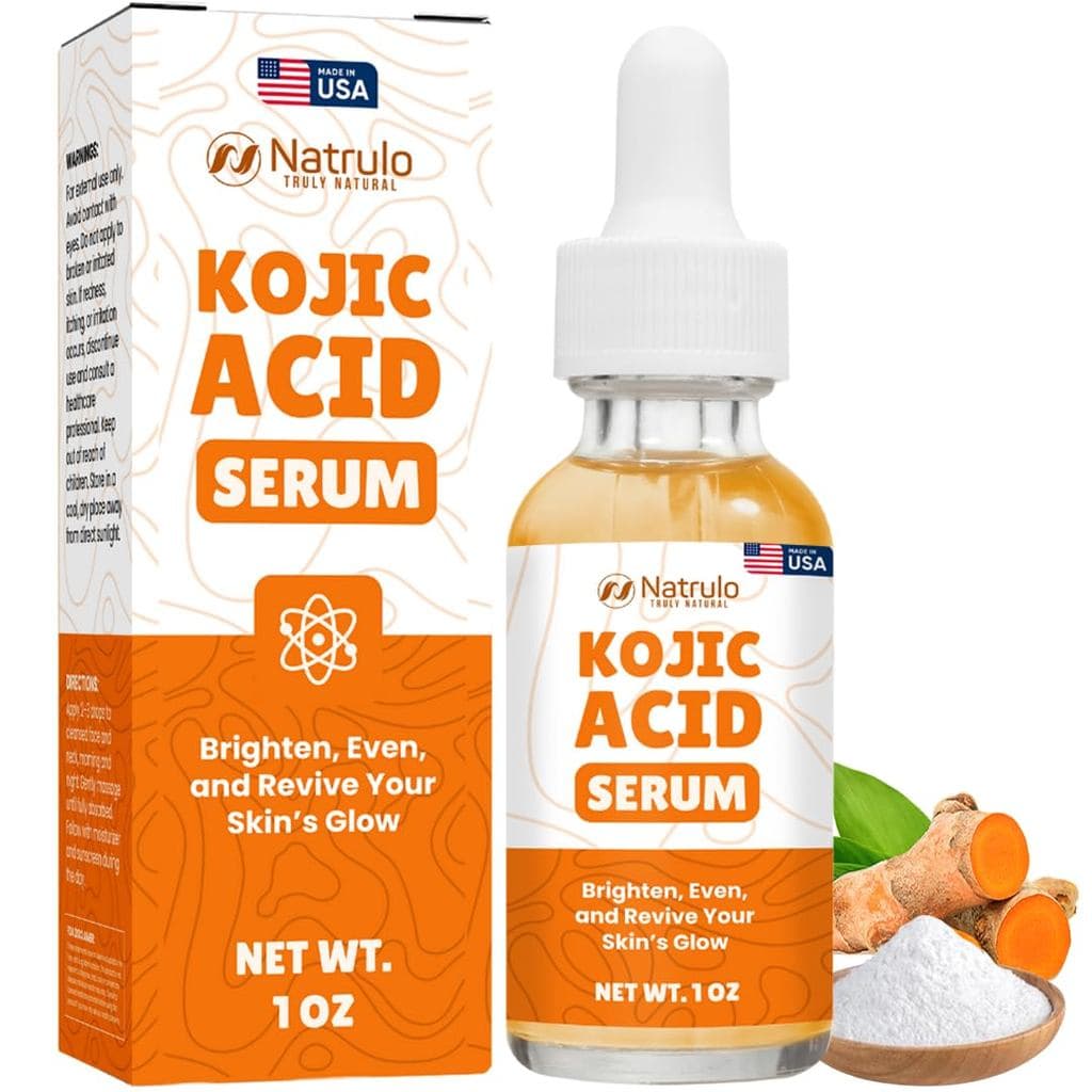 Sérum de Ácido Kójico – Removedor de Manchas Escuras para Rosto e Corpo – Clareador de Pele para Manchas, Hiperpigmentaç