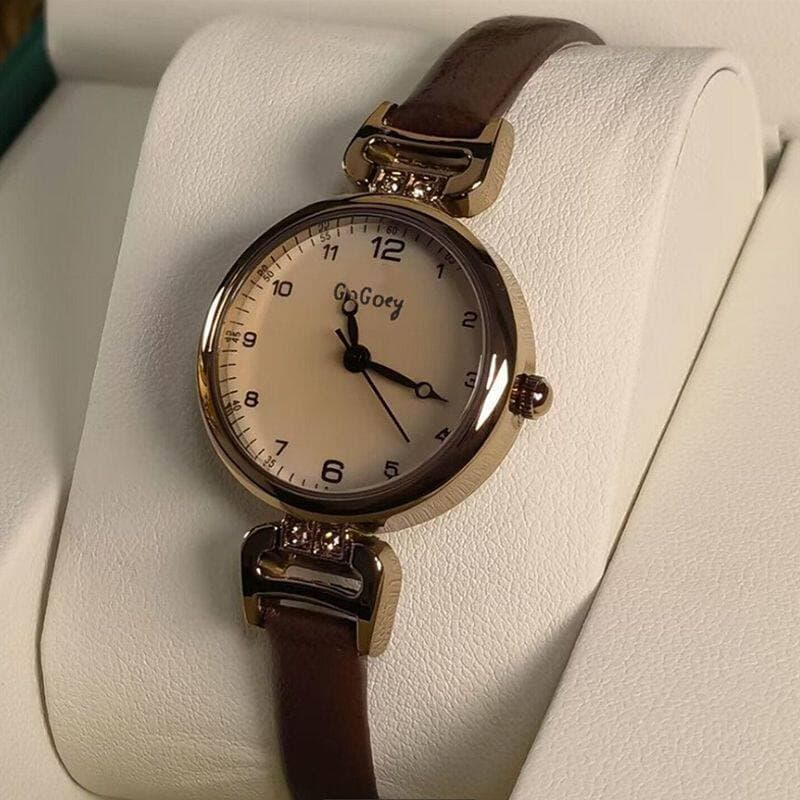 Relógio Importado Barato Feminino Relógio Elegante Formal Relógio feminino moda Exame Retro Feminino Pequeno Relógio com