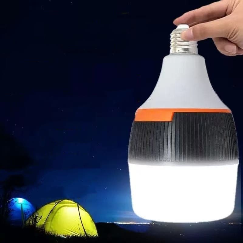 Lâmpada de Emergência LED 50W Bivolt – Dura 6h sem Energia, Portátil, Recarregável