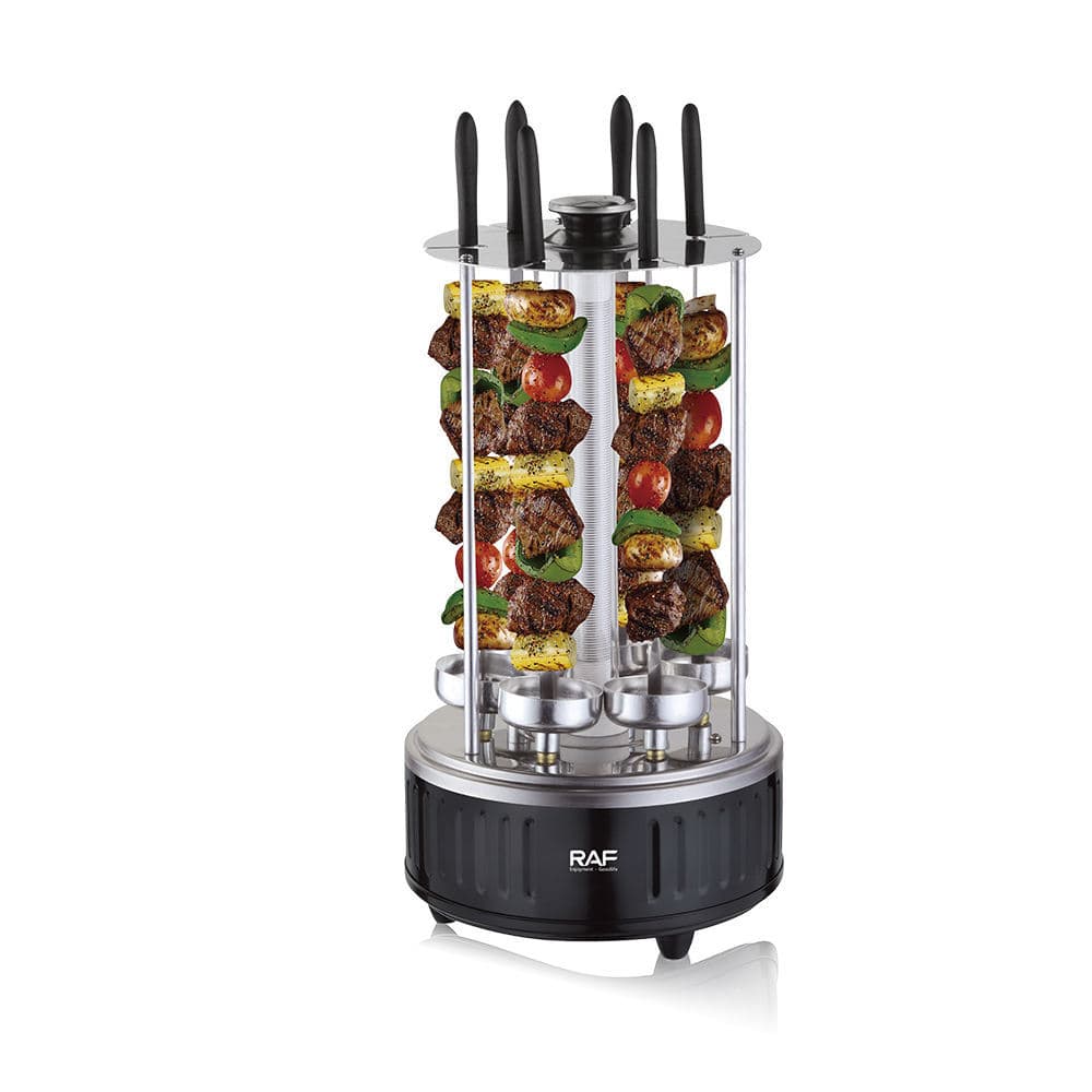 Maquina Elétrica 6 Espetinho Giratório Vertical 220 Volts