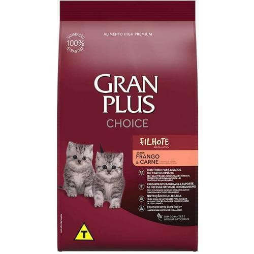 Ração 10,1Kg GranPlus Choice Gatos Filhotes