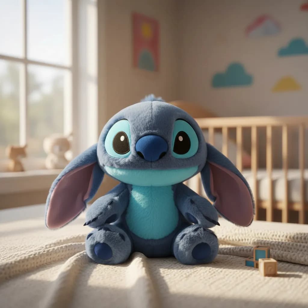 Pelúcia Stitch 40cm Grande Macia Antialérgica Presente Infantil