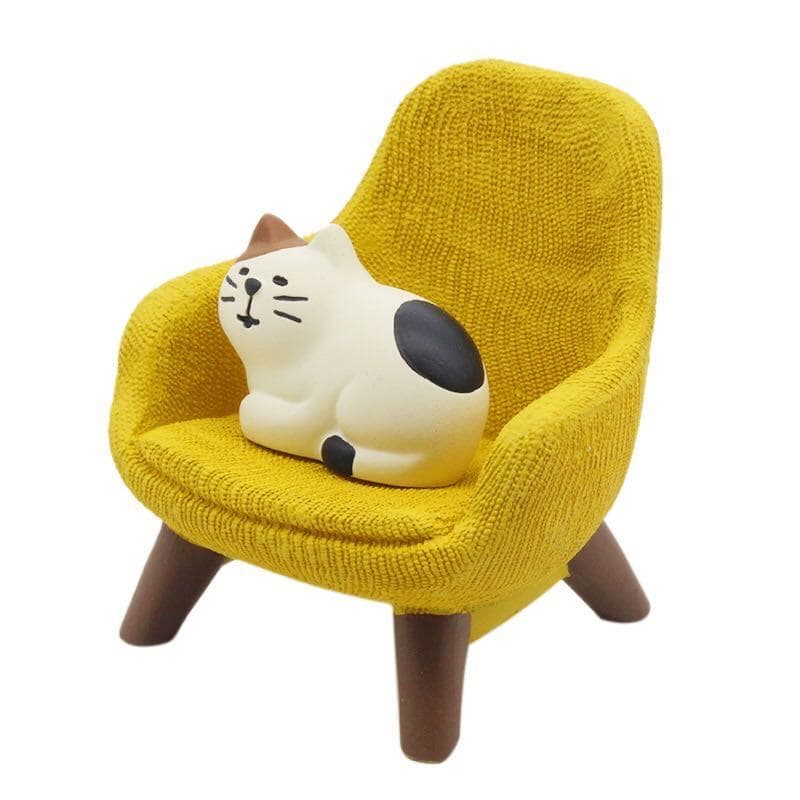 Criativo bonito ins menina estilo japonês gato Micro paisagem estilo Mini decoração de mesa escritório acessórios para c