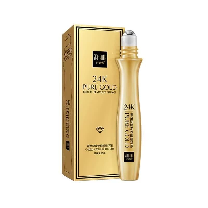 Creme Sérum para Olhos 24K Gold em Rolinho de Metal