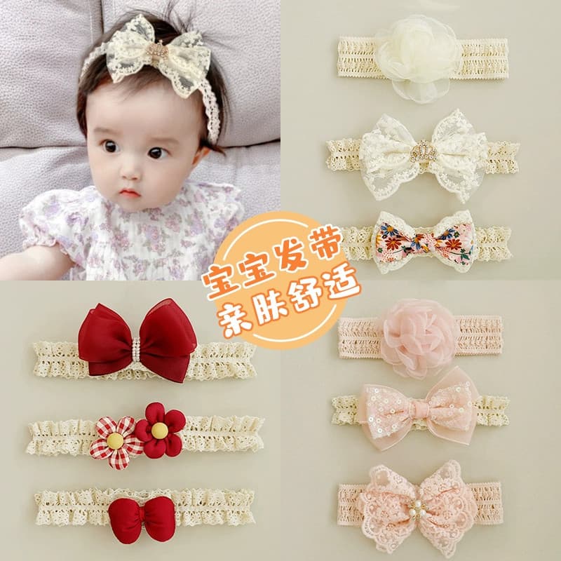 Crianças doce arco bandana 2025 novo estilo meninas Super germinação bandana bebê criança protetor porta boné bonito cha