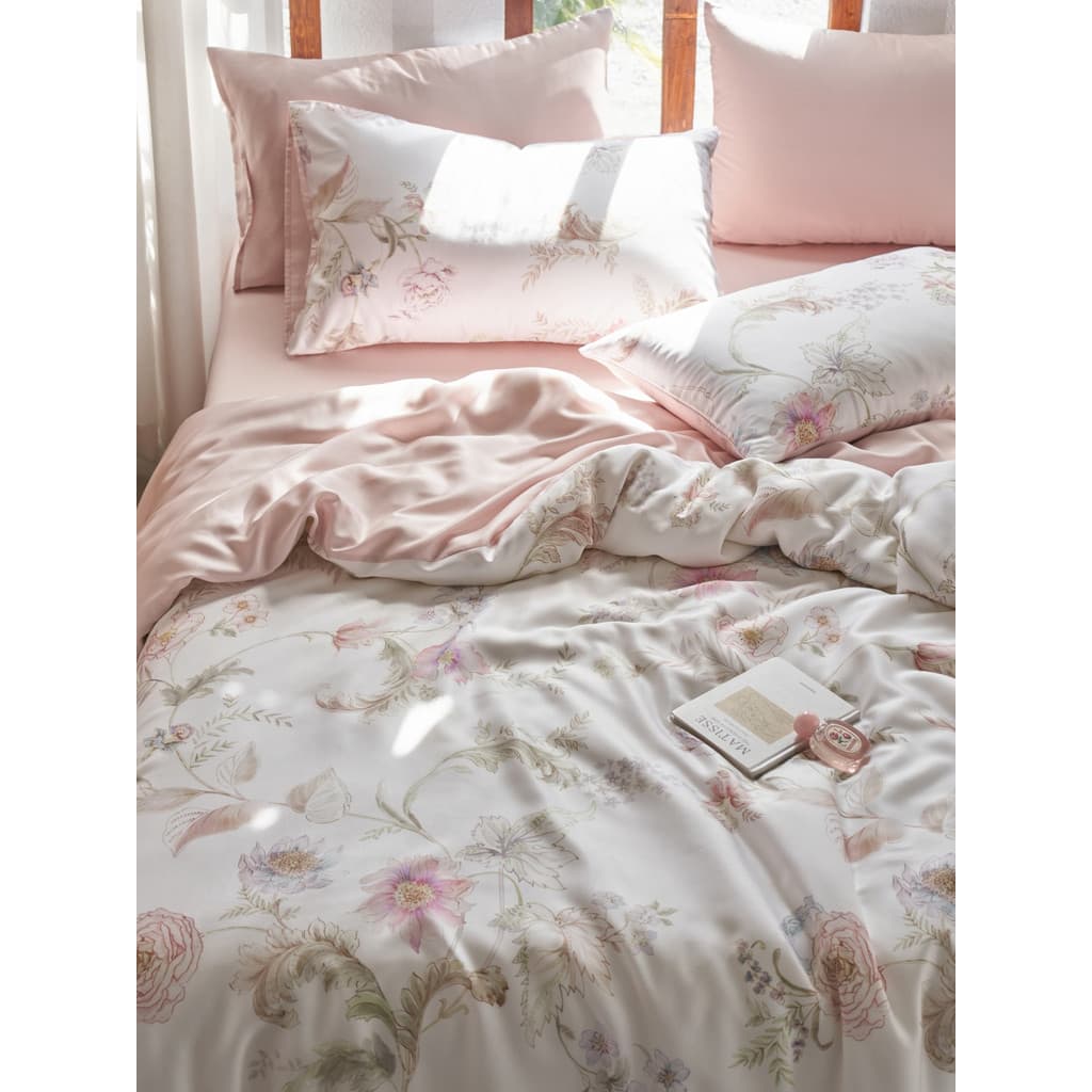 2026 primavera verão novo estilo Lyocell Tencel flor impressão série conjunto de quatro peças DZ