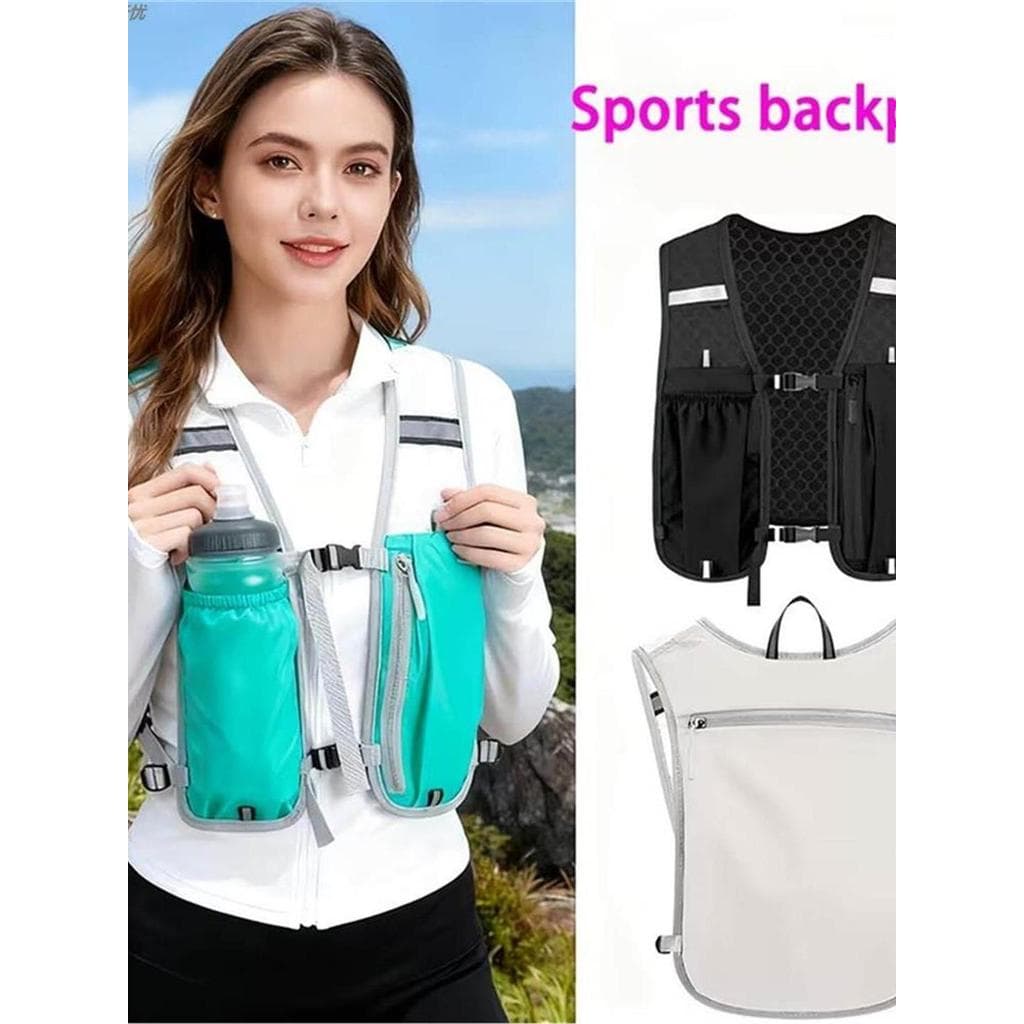 Saco de colete de escalada ao ar livre ciclismo caminhadas leve saco de armazenamento de esportes saco de garrafa de águ