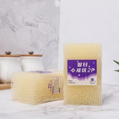 Coreia importada KA jovem imitação bucha esponja escova durável escova de lavar louça fácil de usar escova de cozinha po