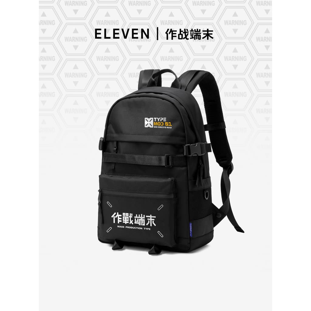 Onze palácio júnior estudantes do ensino médio mochila da motocicleta EVA estilo funcional saco de computador simples na