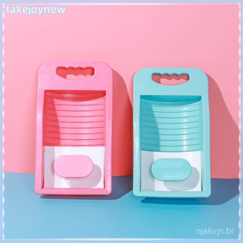 [takejoynewBR] Tábua De Lavar Roupa Íntima Antiderrapante Meias , Ferramenta De Lavanderia Espessa Tbr