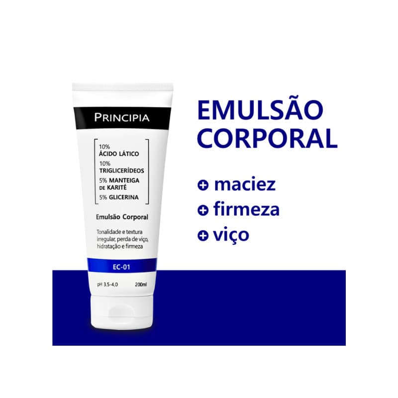 Principia Hidratante Ec-01 200ml Brilho natural da pele