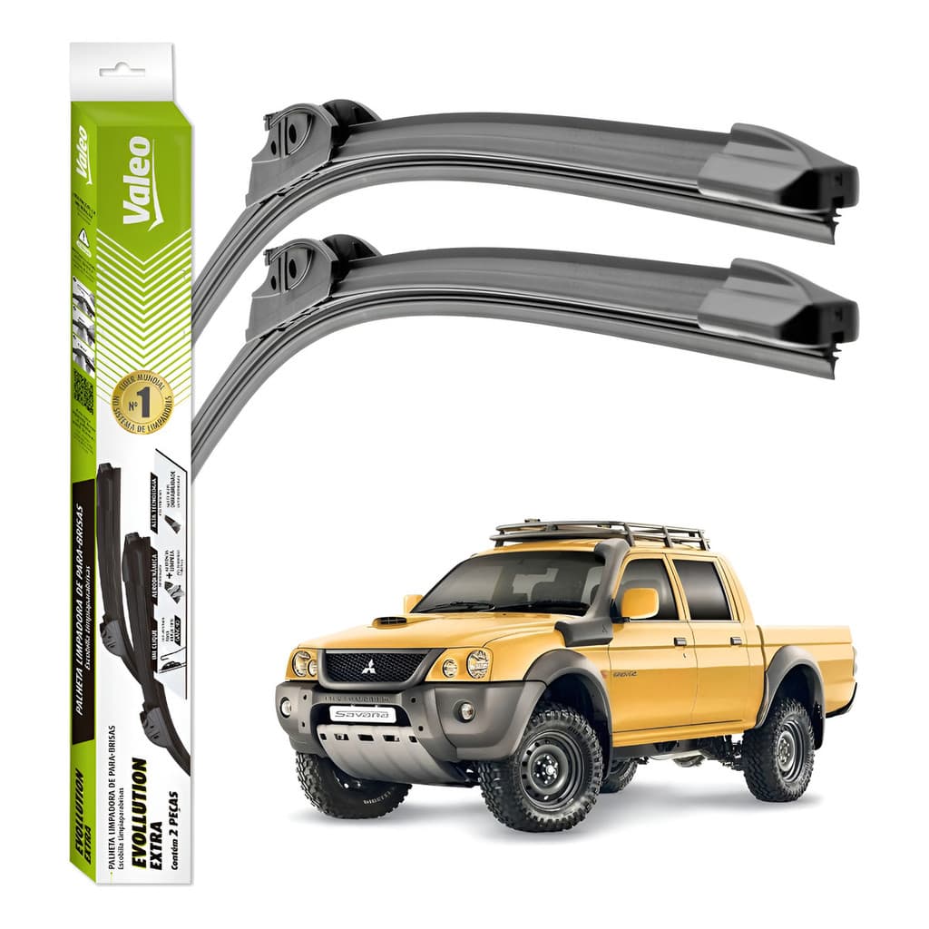 Palhetas Limpador Parabrisa Valeo L200 Savana 2004 A 2012