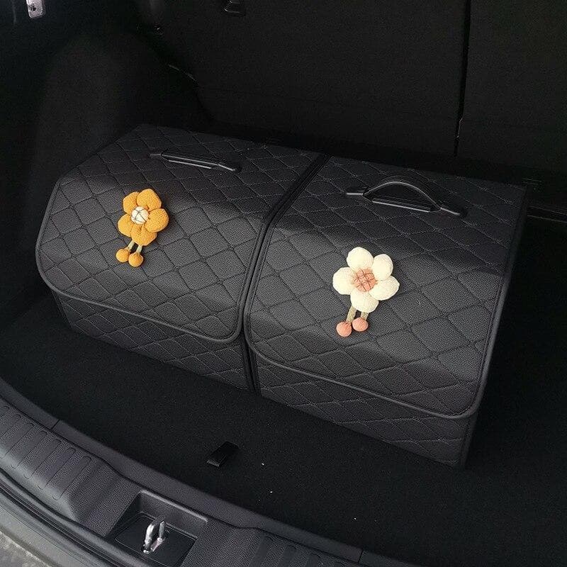 Caixa Organizadora De Porta-Malas De Carro , Grande Capacidade , Ferramentas Multiuso , Bolsa De Armazenamento , Arrumaç