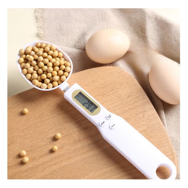 Colher De Medição Colorida Até500g/0.1g Display Lcd Digital Alimentos Precisão Prático Compacto