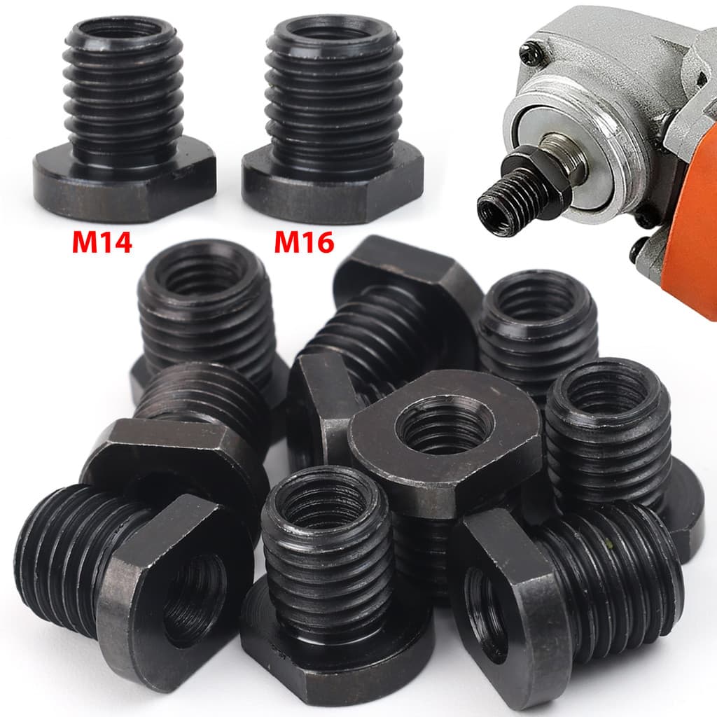 Conversor De Interface De Polidor M10 De Conversão De Modo Duplo Mudança Rápida M10 Para M14/M16 Adaptador De Eixo De Re